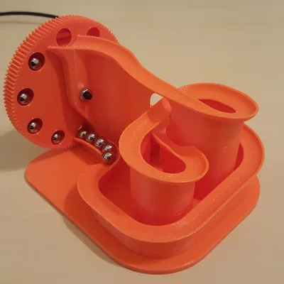 Mô hình đường chạy bi (Marble Run) dùng mô-tơ điện