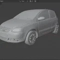 Mô hình 3D xe Volkswagen Fox 2009 - Thiết kế chi tiết cho in 3D - Thumbnail 1