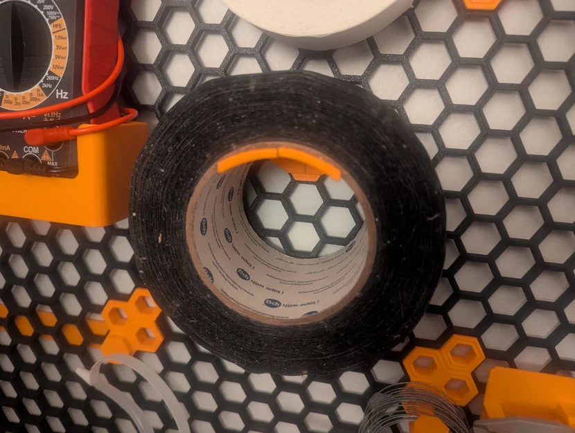 Giá treo băng keo 73mm cho bảng Honeycomb Storage Wall (HSW) - In 3D tiện lợi - Image 1