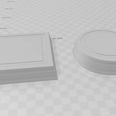 Đế trưng bày mô hình đa năng (Universal Pedestal) in 3D