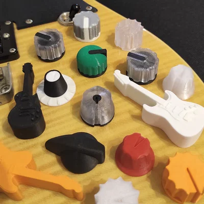 Bộ sưu tập núm vặn Guitar (Guitar Knob Collection)