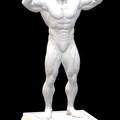 Mô hình tượng Arnold Schwarzenegger kèm đế vuông - Thumbnail 5