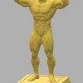 Mô hình tượng Arnold Schwarzenegger kèm đế vuông - Thumbnail 10