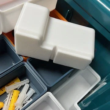 Khay góc (Corner Bins) cho hệ thống Gridfinity MakPac