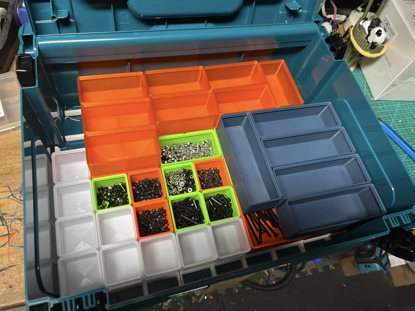 Khay góc (Corner Bins) cho hệ thống Gridfinity MakPac - Image 3