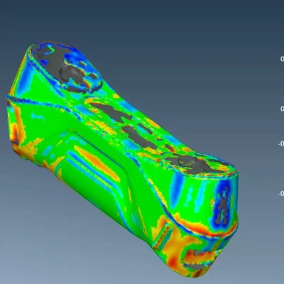 Mô hình 3D linh kiện thay thế cho máy quét Creality CR-Raptor