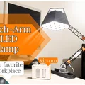 Đèn LED Mech-Arm 3D in - Linh hoạt, chắc chắn cho góc làm việc - Thumbnail 1