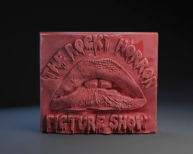 Mô hình 3D Rocky Horror Picture Show - Bảng trang trí độc đáo - Image 1