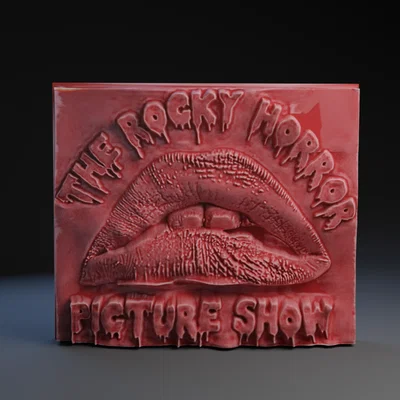 Mô hình 3D Rocky Horror Picture Show - Bảng trang trí độc đáo