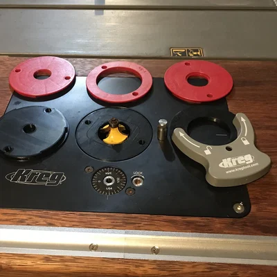 Bộ Vòng Chèn Bàn Phay (Kreg Router Table Insert Rings)