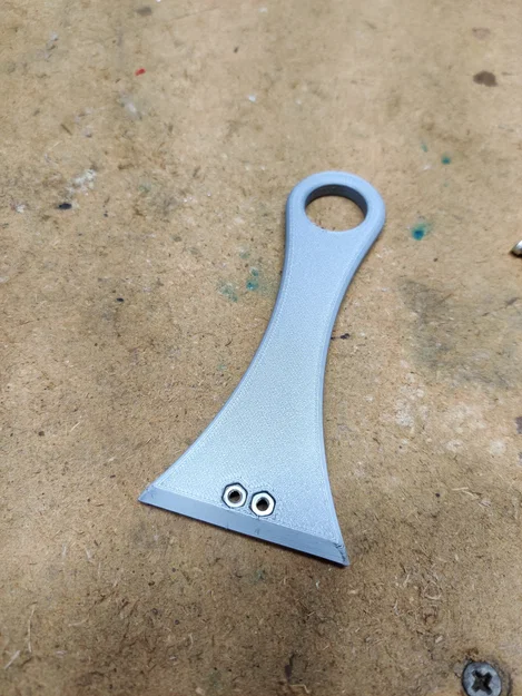 Dụng cụ cạo bàn in có lưỡi thay thế (Hỗ trợ lưỡi nhựa và thép) (Bản Remix) - Image 4