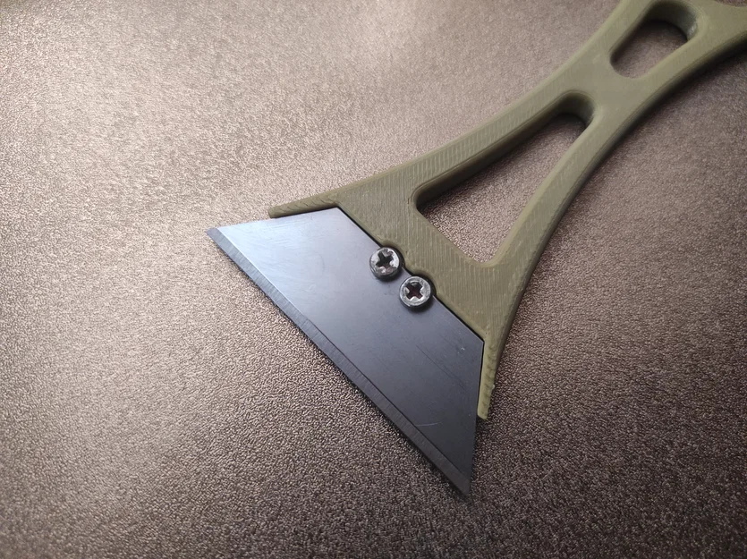 Dao cạo vệ sinh bàn in 3D với lưỡi dao thay thế tiện dụng - Image 3