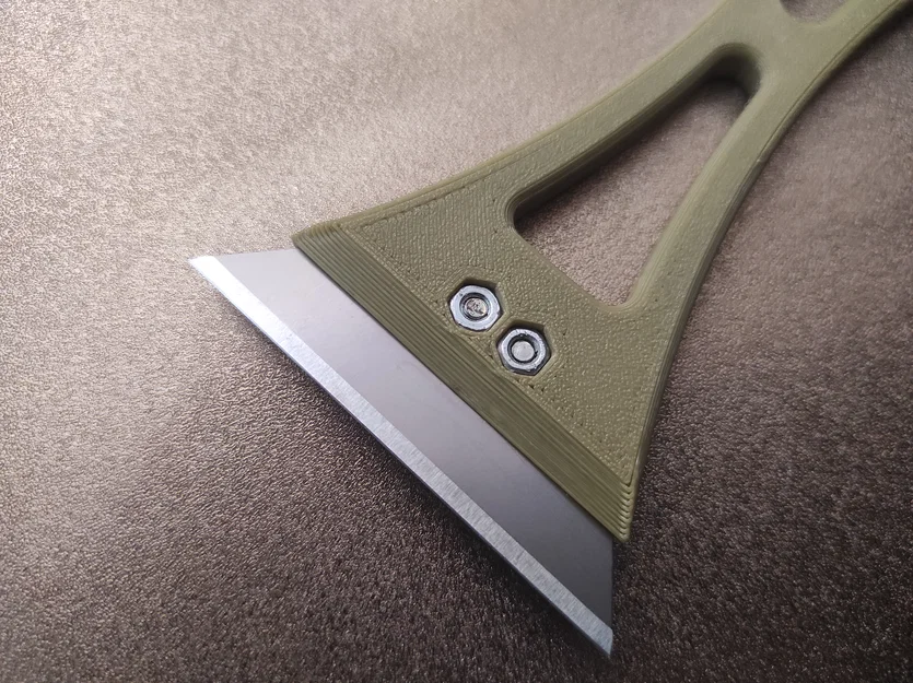 Dao cạo vệ sinh bàn in 3D với lưỡi dao thay thế tiện dụng - Image 4