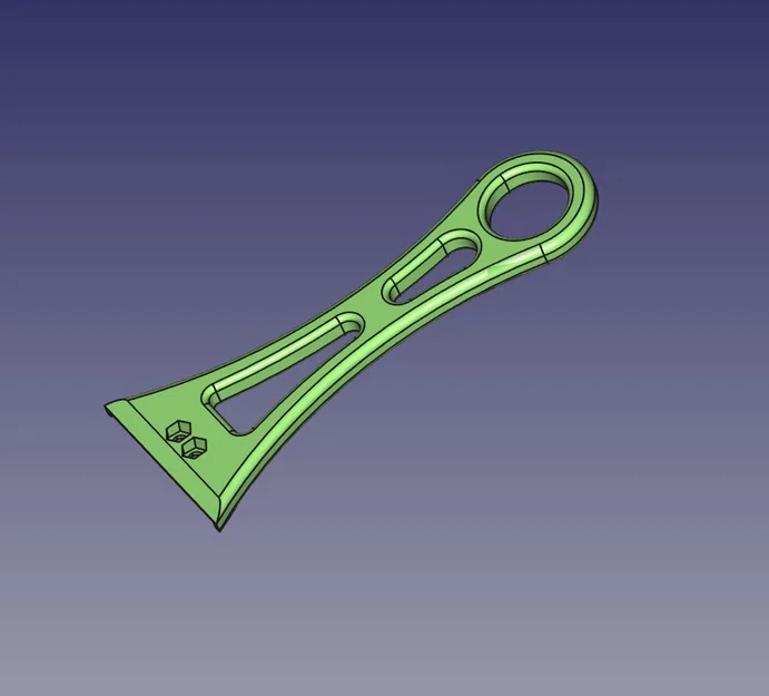 Dao cạo vệ sinh bàn in 3D với lưỡi dao thay thế tiện dụng - Image 6