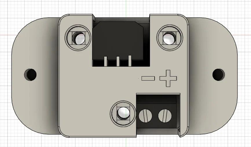 Đế gắn DIN Rail cho LDO Nitehawk USB Adapter chuyên dụng - Image 2