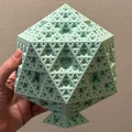Tác phẩm điêu khắc Fractal Sierpiński Icosahedron - Level 5 (Không cần hỗ trợ) - Thumbnail 1