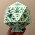 Tác phẩm điêu khắc Fractal Sierpiński Icosahedron - Level 5 (Không cần hỗ trợ) - Thumbnail 5