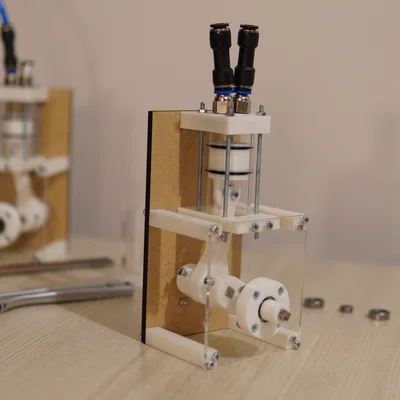 Máy nén khí / Bơm hút chân không (tự chế bằng in 3D)