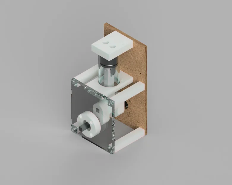 Máy nén khí / Bơm hút chân không (tự chế bằng in 3D) - Image 5