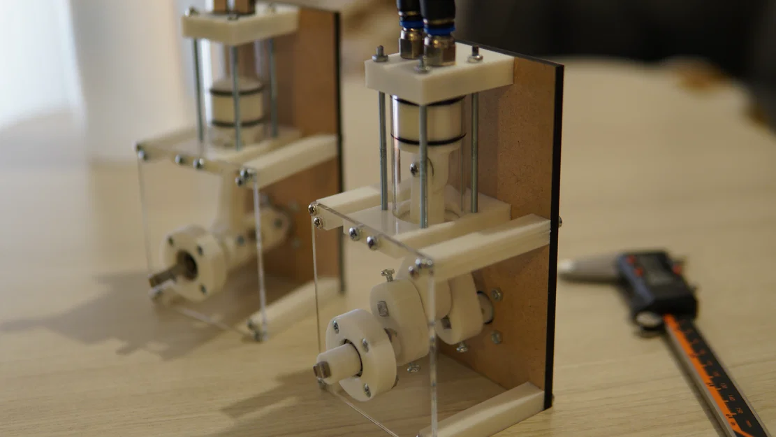 Máy nén khí / Bơm hút chân không (tự chế bằng in 3D) - Image 6