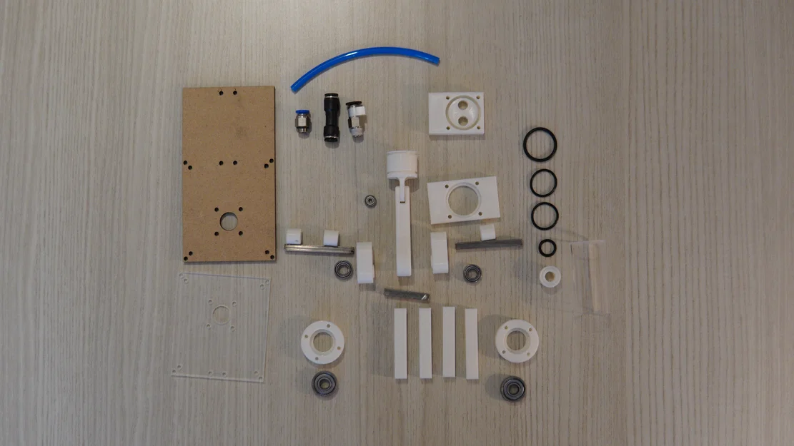 Máy nén khí / Bơm hút chân không (tự chế bằng in 3D) - Image 8