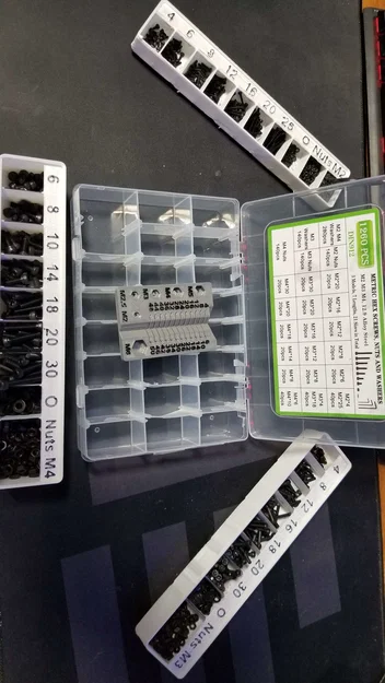 Khay phân loại ốc vít Gridfinity Lite - Image 1