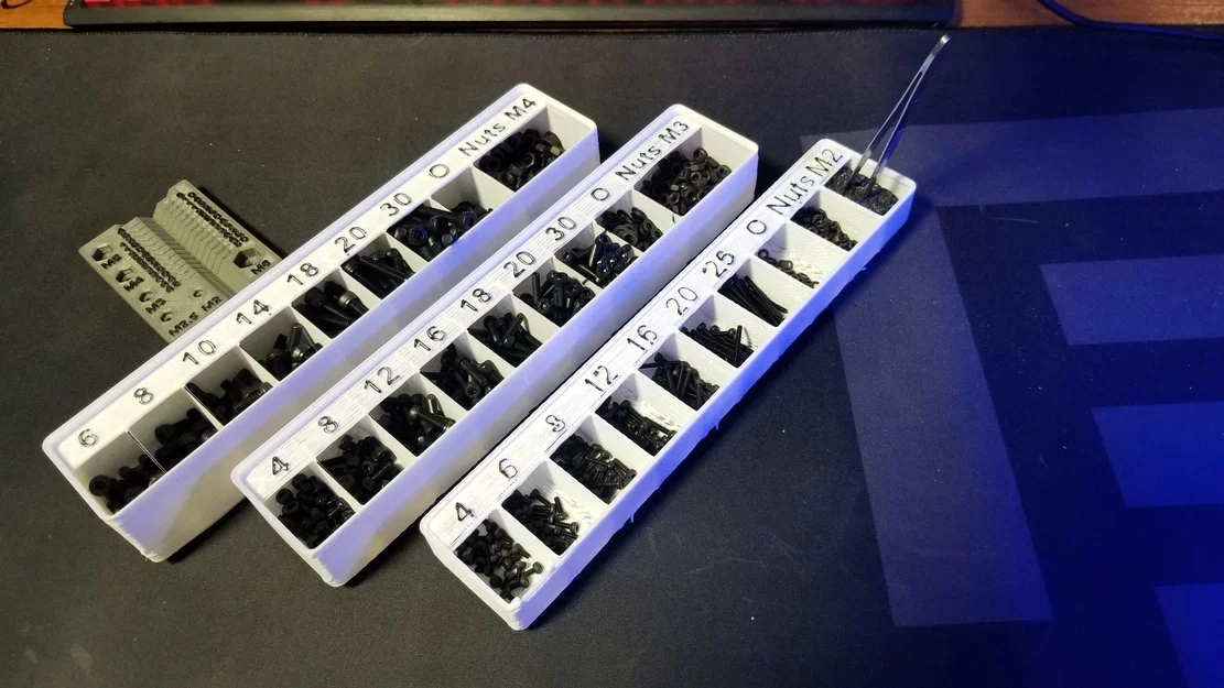 Khay phân loại ốc vít Gridfinity Lite - Image 3