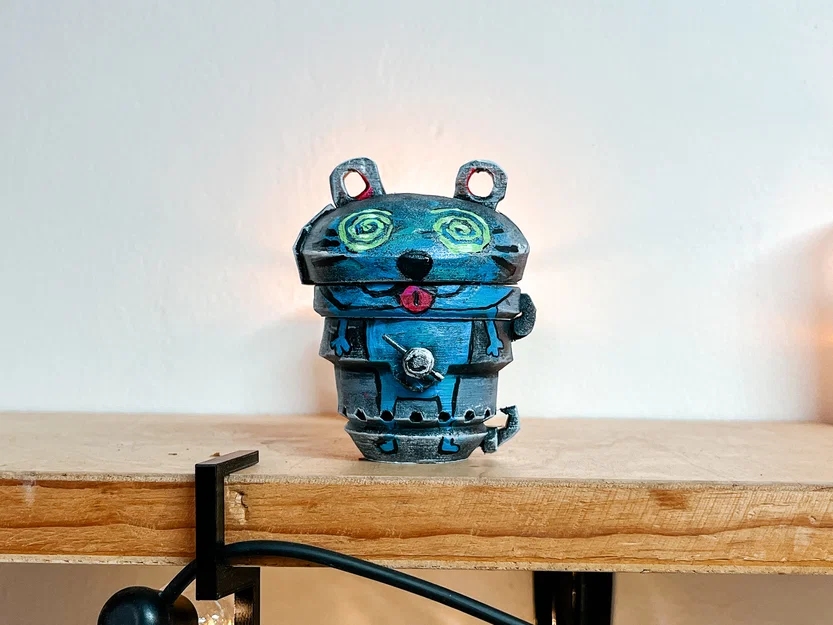 Mô hình Lựu đạn Chuột (Jinx Mouser Grenade) – Arcane - Image 1