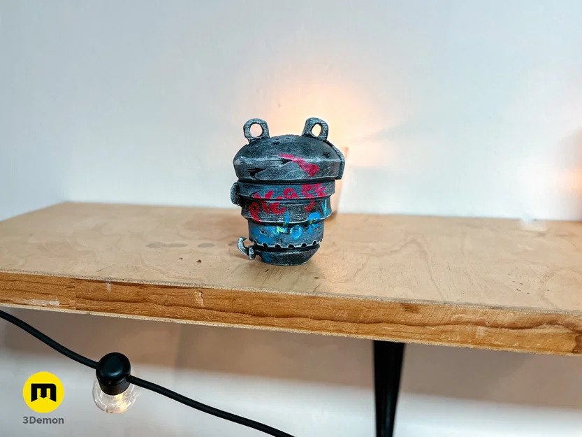 Mô hình Lựu đạn Chuột (Jinx Mouser Grenade) – Arcane - Image 6