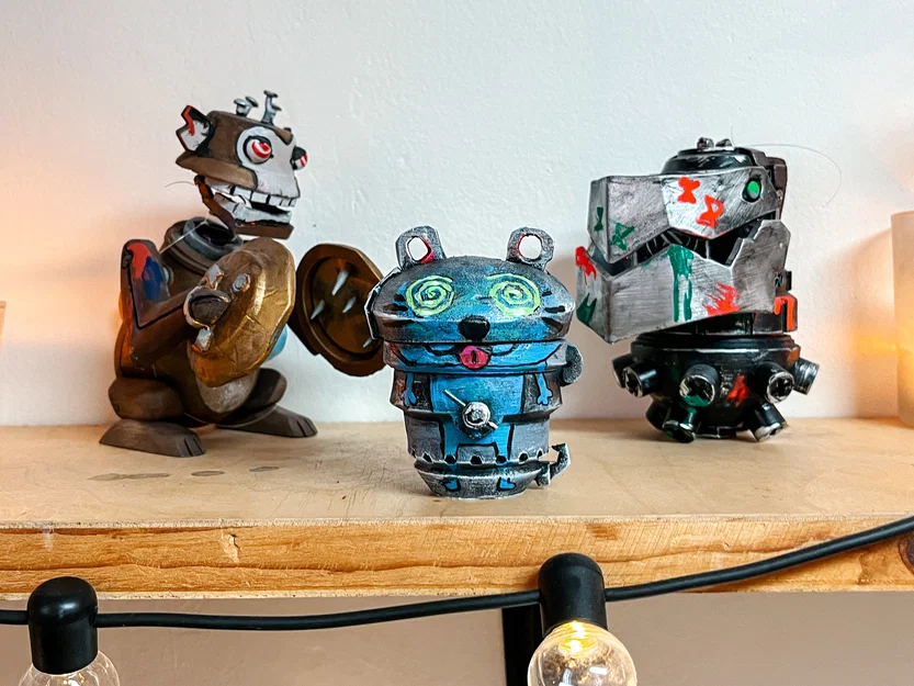 Mô hình Lựu đạn Chuột (Jinx Mouser Grenade) – Arcane - Image 8