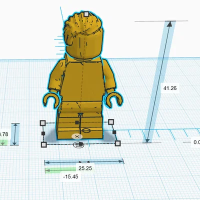 Mô hình Lego Zombie Minifig - Tự in 3D nhân vật sưu tầm độc đáo