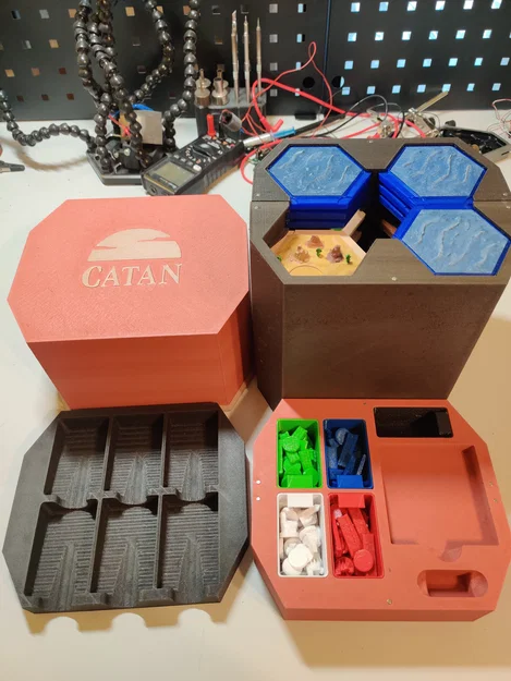 Hộp đựng Catan in 3D - Image 1