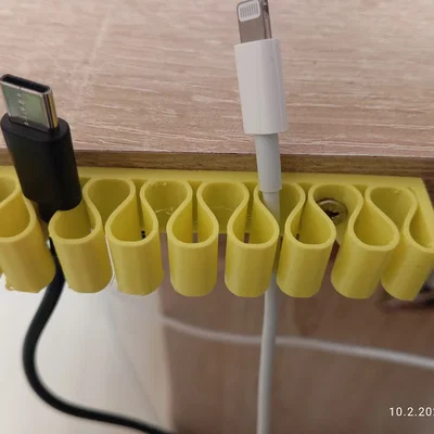 Giá đỡ dây cáp đa năng 3D - Giải pháp sắp xếp bàn làm việc gọn gàng