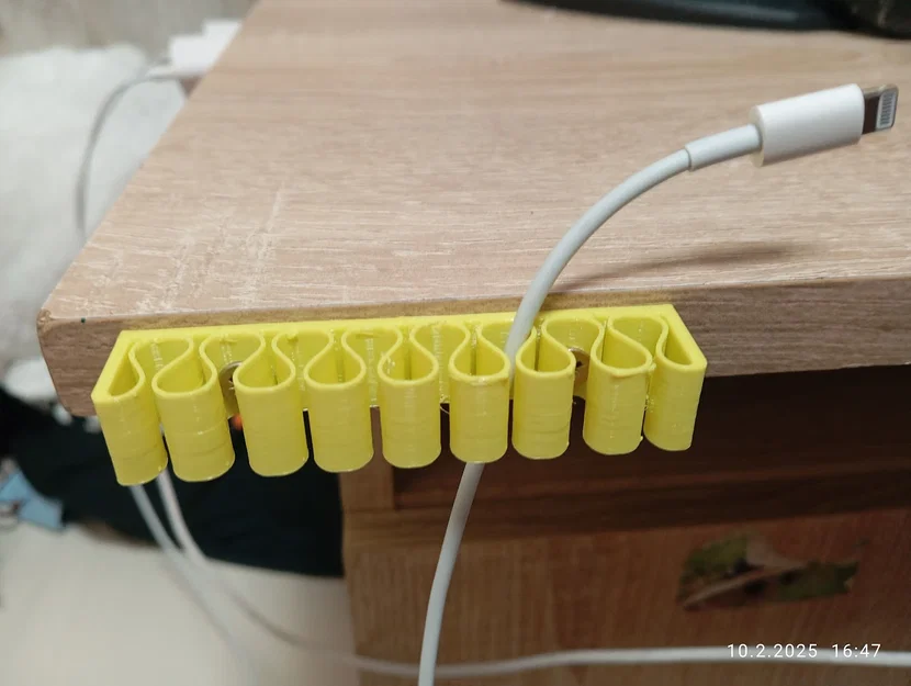 Giá đỡ dây cáp đa năng 3D - Giải pháp sắp xếp bàn làm việc gọn gàng - Image 2