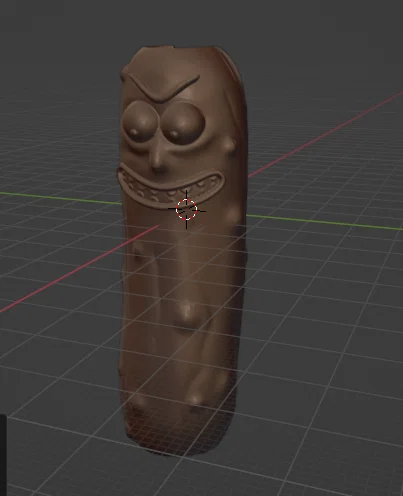 Ốp bật lửa Clipper hình Pickle Rick - Image 2