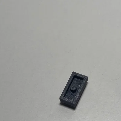 Mảnh ghép gạch LEGO 1x2 (tương thích 3023 / 28653) - File in 3D