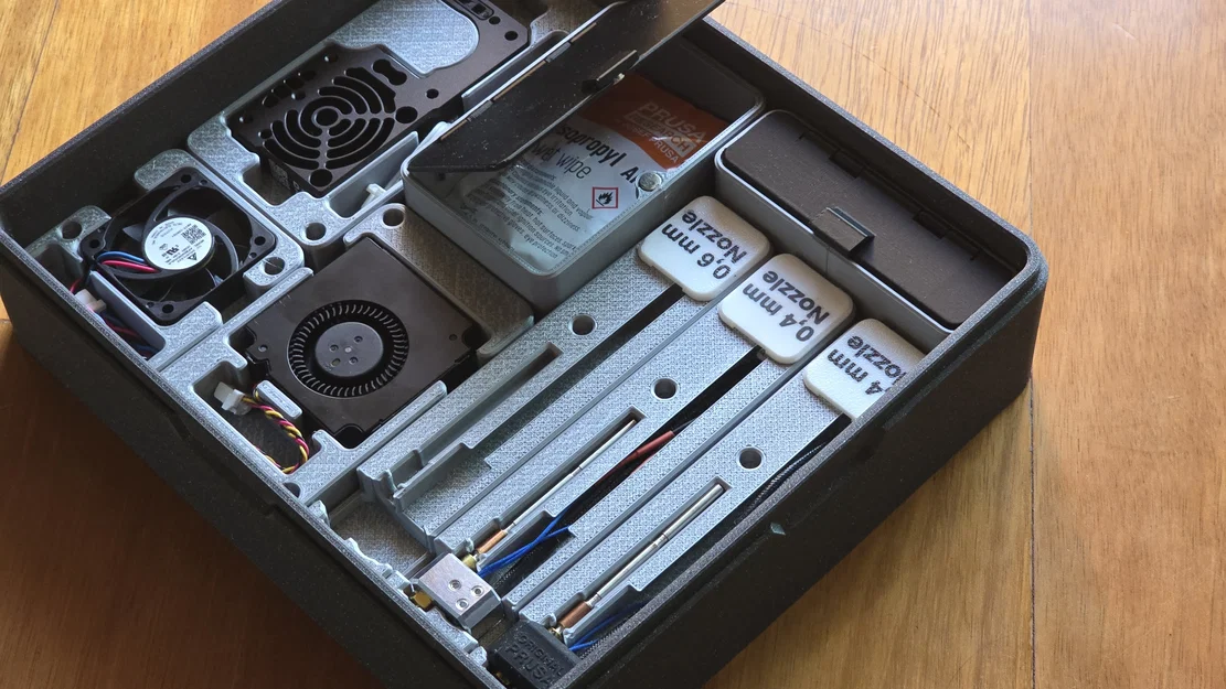 UMSS - Hệ thống mô-đun lưu trữ linh kiện máy in Prusa Mk4 - Image 3