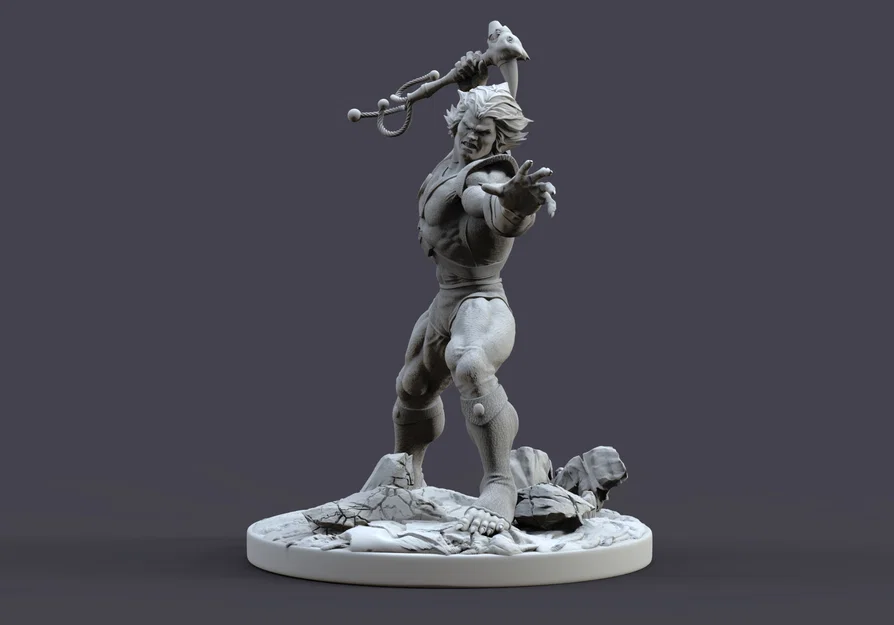 Tải miễn phí file STL Bengali - Thundercats cho in 3D bởi CG Pyro - Image 3