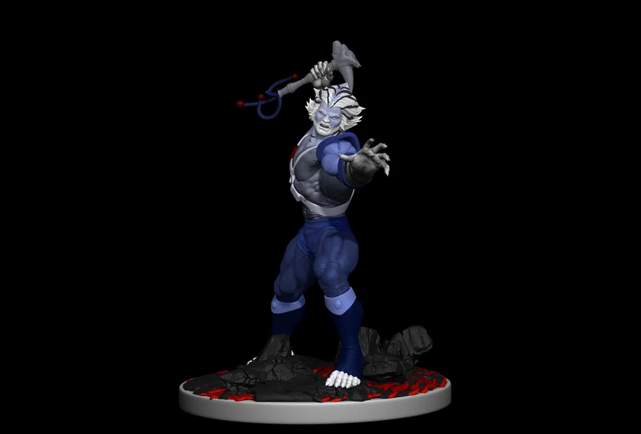 Tải miễn phí file STL Bengali - Thundercats cho in 3D bởi CG Pyro - Image 4