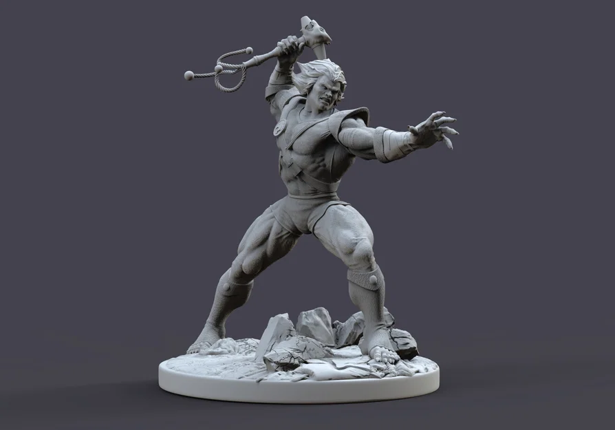 Tải miễn phí file STL Bengali - Thundercats cho in 3D bởi CG Pyro - Image 5