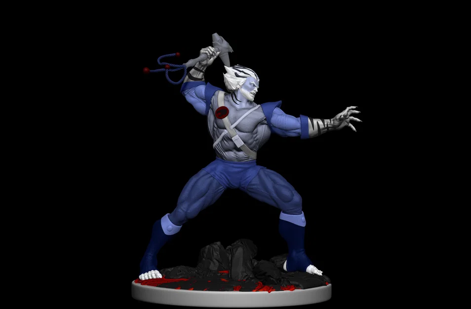 Tải miễn phí file STL Bengali - Thundercats cho in 3D bởi CG Pyro - Image 9