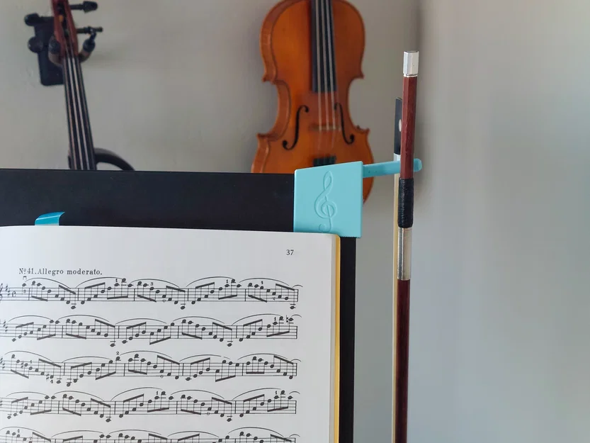 Móc treo vĩ cho giá để nhạc (Music Stand) - Image 1