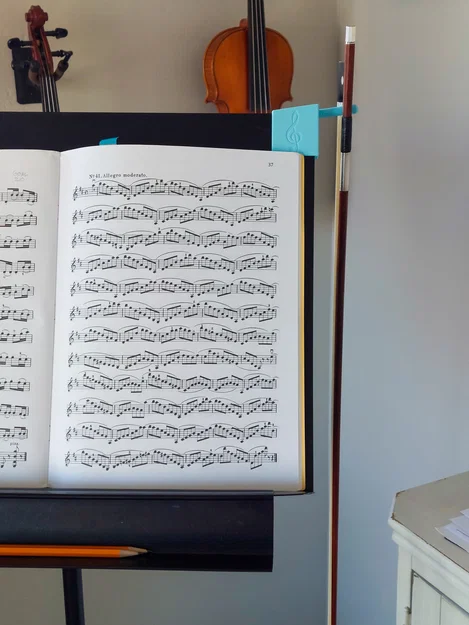 Móc treo vĩ cho giá để nhạc (Music Stand) - Image 2