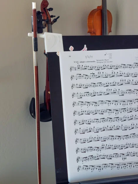 Móc treo vĩ cho giá để nhạc (Music Stand) - Image 5