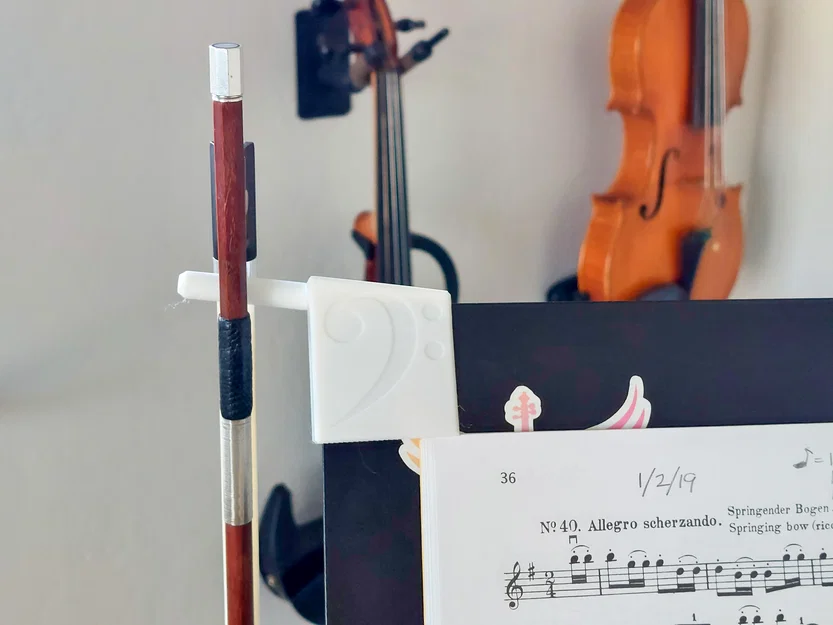 Móc treo vĩ cho giá để nhạc (Music Stand) - Image 6