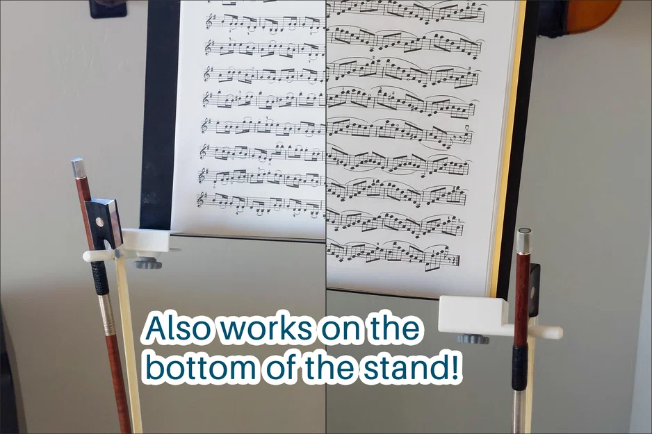 Móc treo vĩ cho giá để nhạc (Music Stand) - Image 7