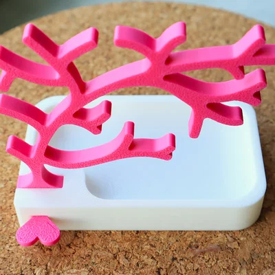 Khay Đựng Trang Sức Hình San Hô Mini