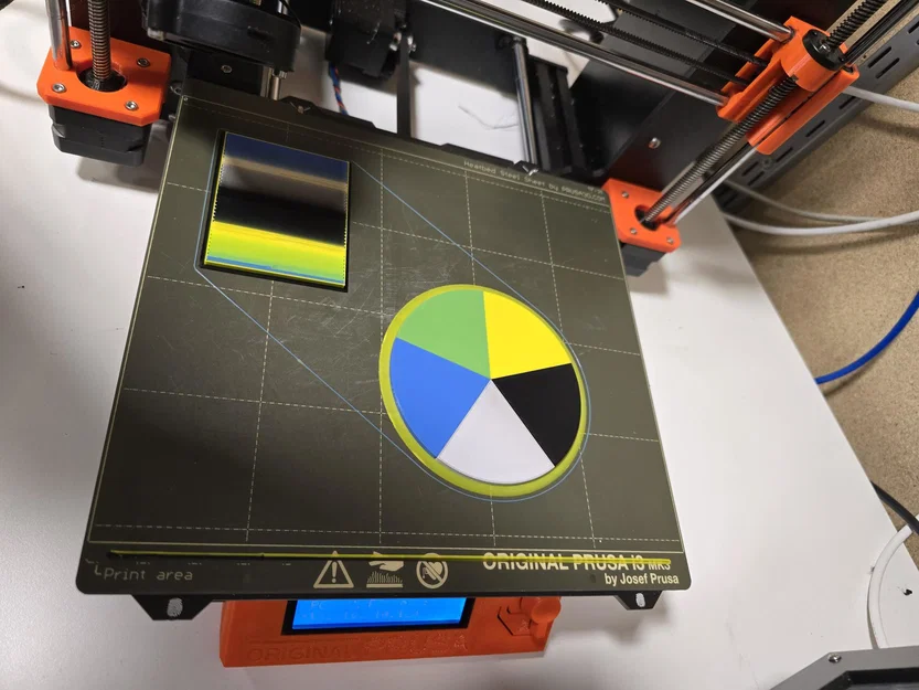 Mô hình test in 3D đa màu 5 sắc độ cho MMU2S và MMU3 - Image 1