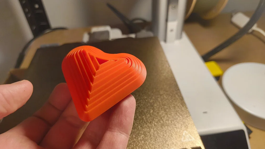 Mẫu in 3D đồ chơi Fidget trái tim Valentine dễ thương - Image 3