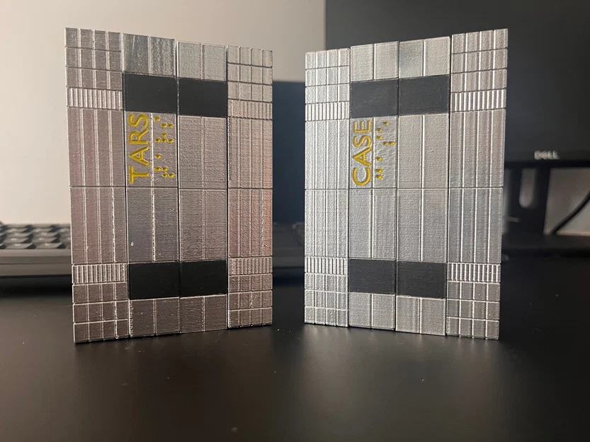 Mô hình robot khớp nối T.A.R.S., C.A.S.E., K.I.P.P. và P.L.E.X từ Interstellar (print-in-place) - Image 8